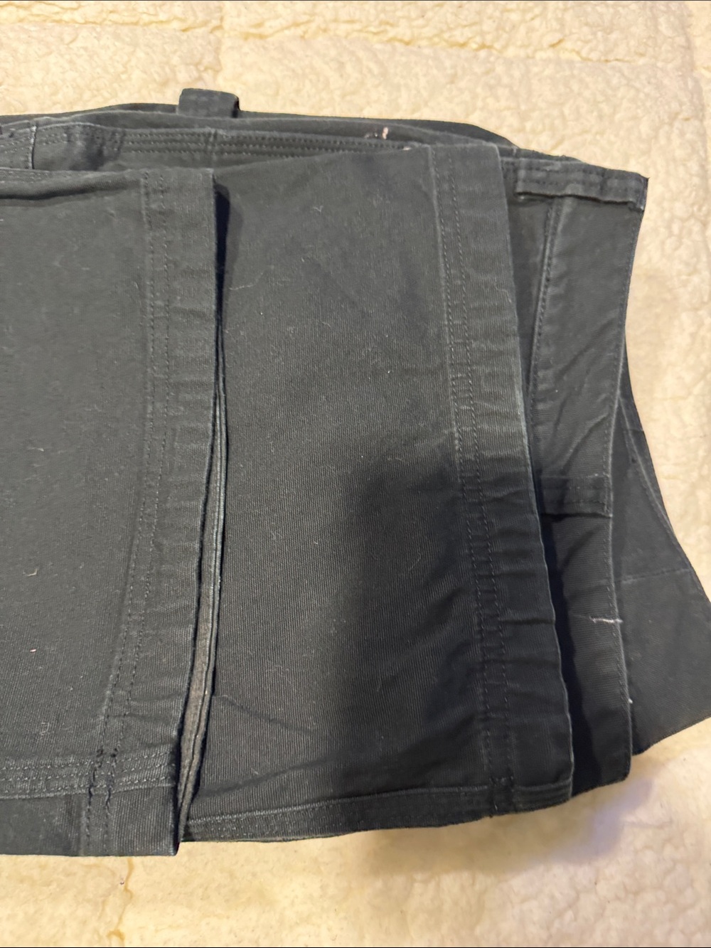 Duluth Trading Co Firehose Black Women's Boot Cut Work Pants - Picture 7 of 8